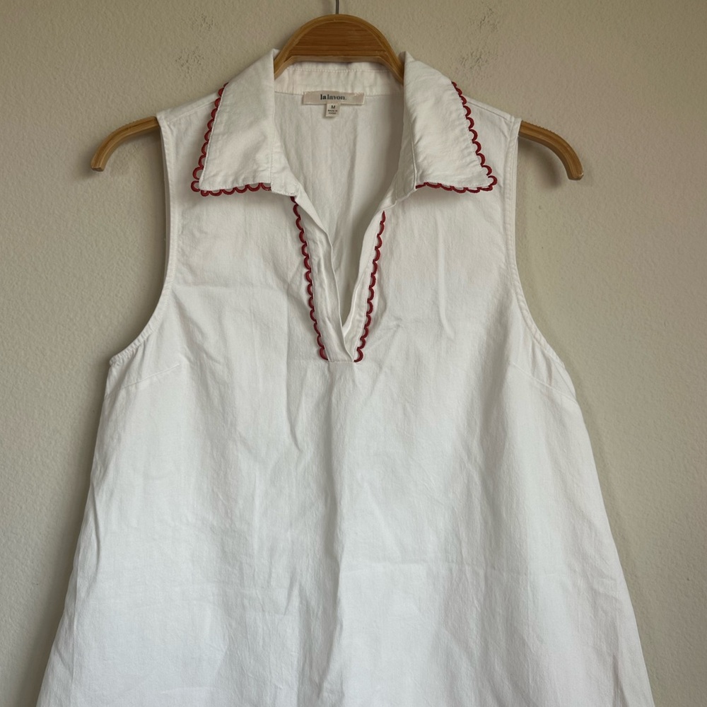 La Lavon Embroidered Sleeveless Dress - Picture 4 of 12